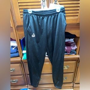 Black Kappa Athletic Pants.